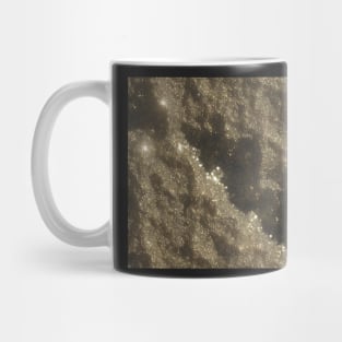 Seamless Black &amp; Gold Texture Patterns III Mug